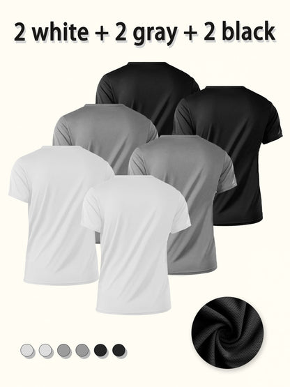 Men's Essential T-Shirt - Crew Neck Short Sleeve – Sizes S–XXL – view 2