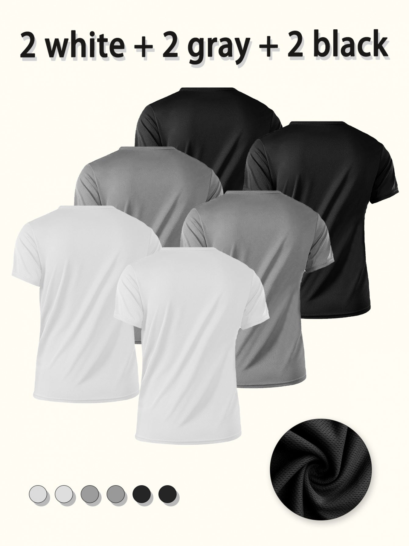 Men's Essential T-Shirt - Crew Neck Short Sleeve – Sizes S–XXL – view 12