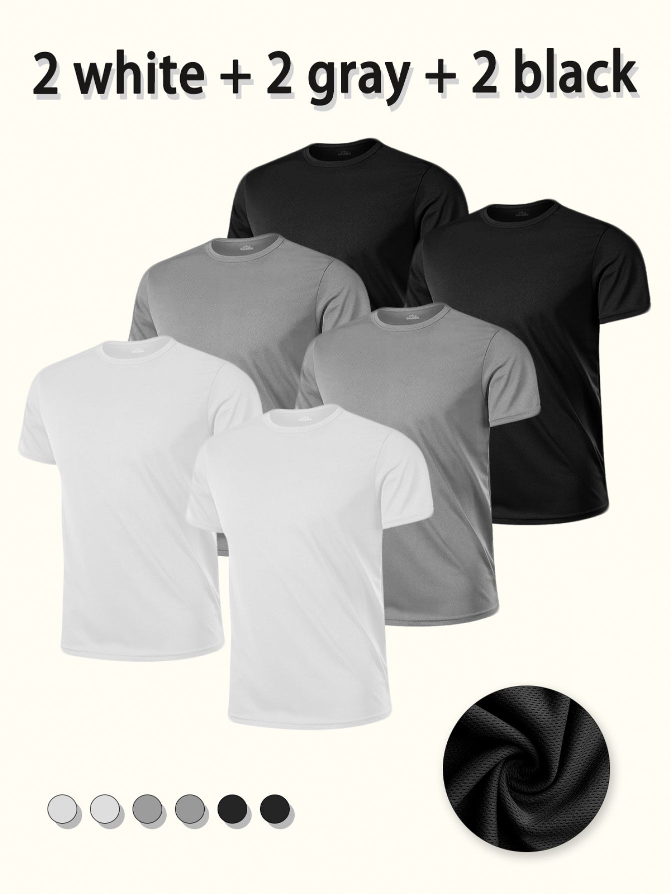 Men's Essential T-Shirt - Crew Neck Short Sleeve – Sizes S–XXL – view 18