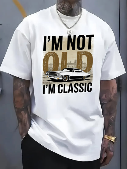 Men's Essential T-Shirt - Crew Neck Short Sleeve Streetwear Style detail view
