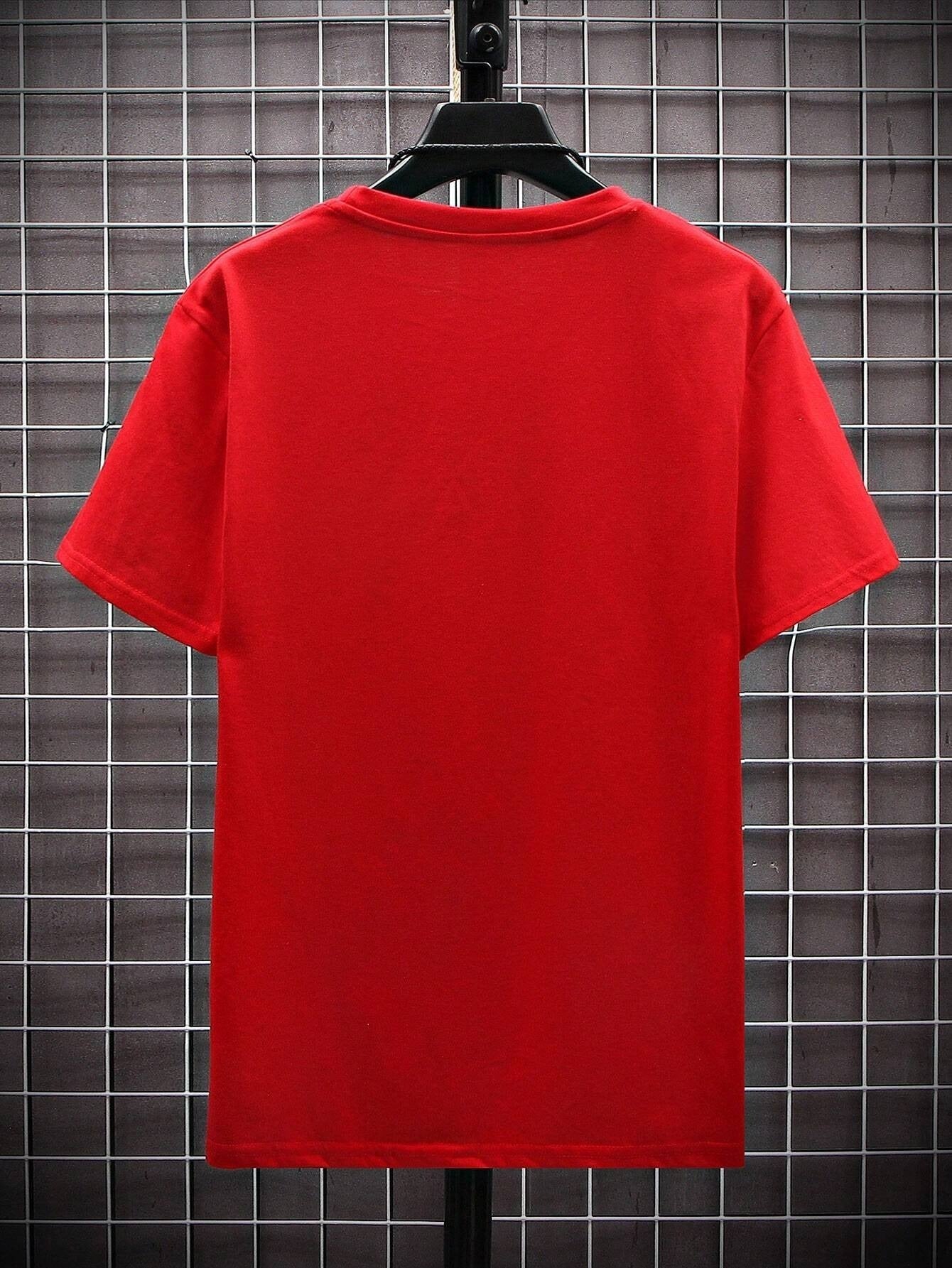 Men's Essential T-Shirt - Round Neck Short Sleeve – Knit Short-Sleeve – view 2
