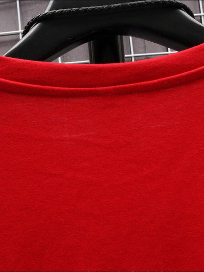 Men's Essential T-Shirt - Round Neck Short Sleeve – Knit Short-Sleeve – view 3