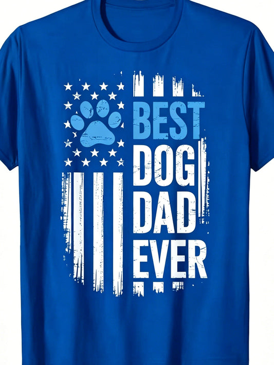 Men's Essential T-Shirt - Round Neck Short Sleeve – Royal Blue – Blue option – main product image