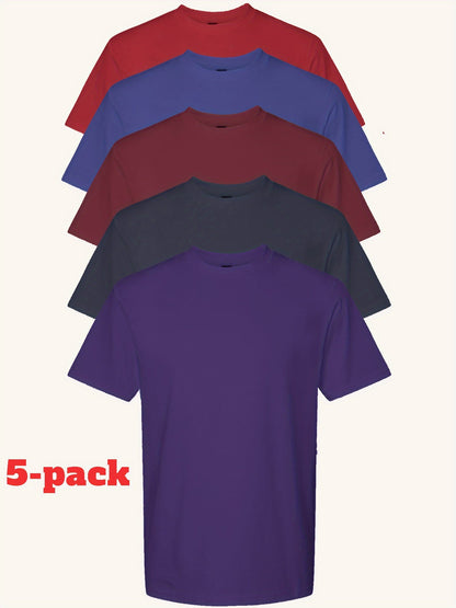 Men's Essential T-Shirt - Round Neck Short Sleeve – Sizes M–XL – main product image