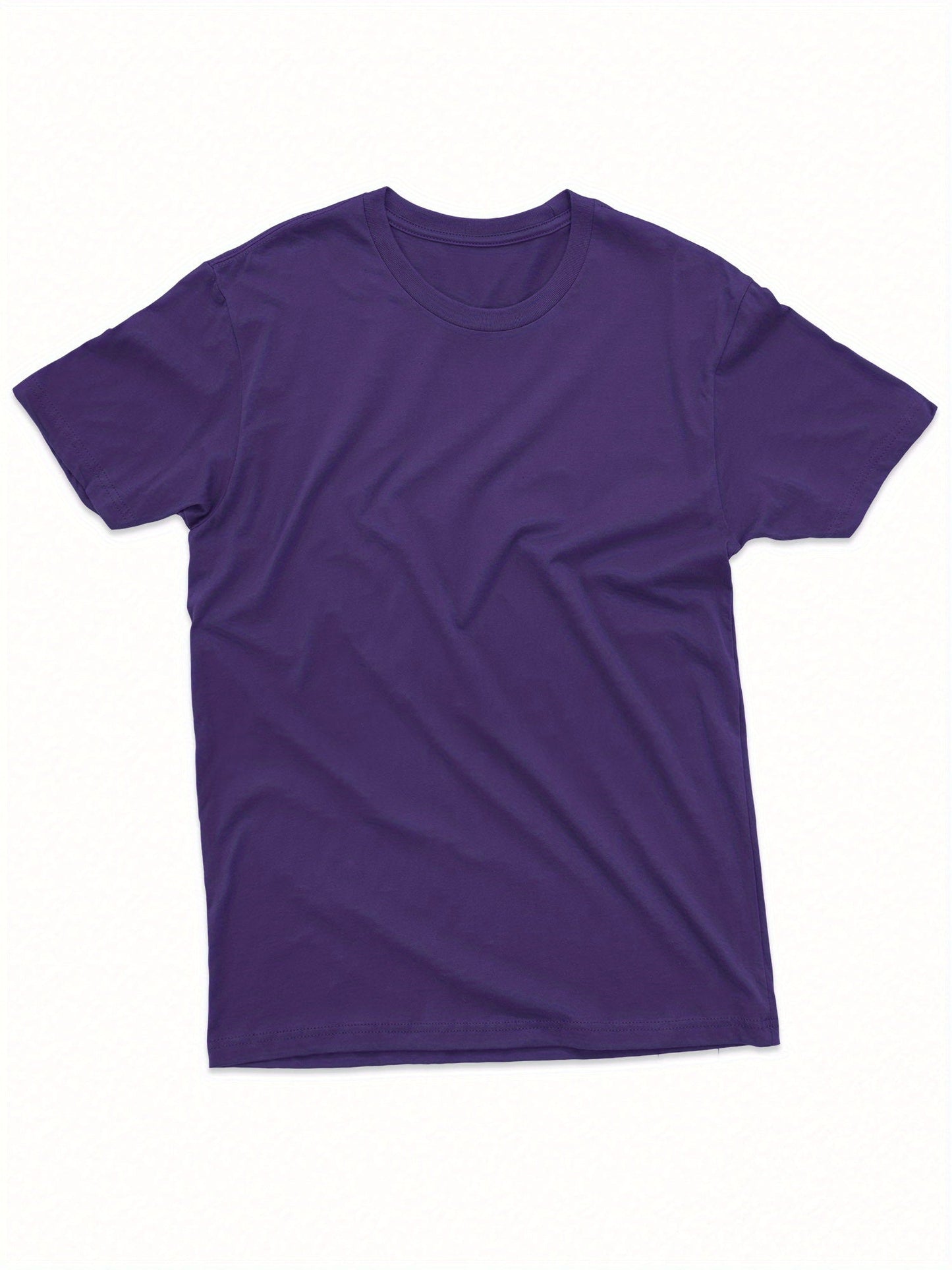 Men's Essential T-Shirt - Round Neck Short Sleeve – Sizes M–XL – view 4