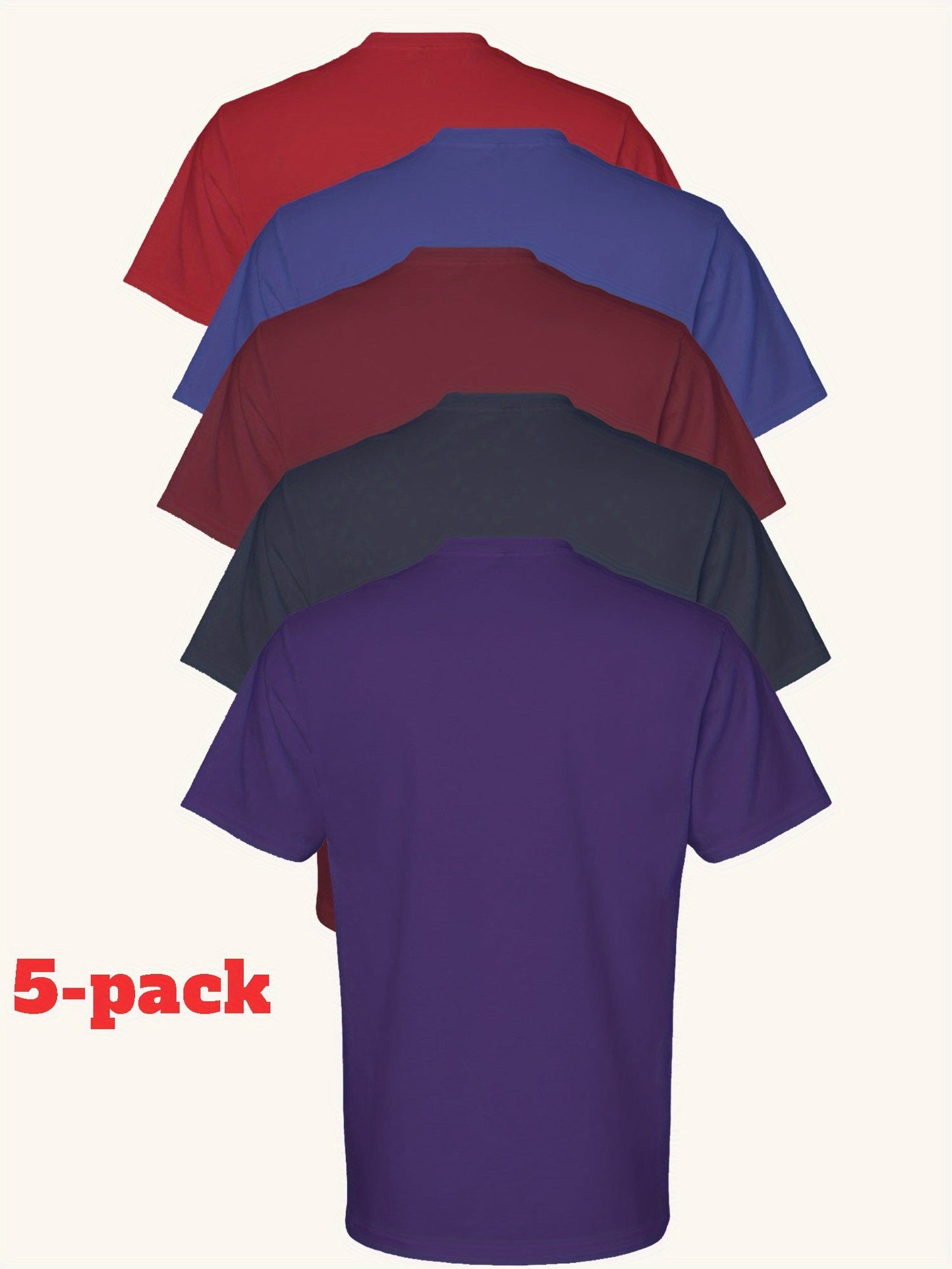 Men's Essential T-Shirt - Round Neck Short Sleeve – Sizes M–XL – view 11