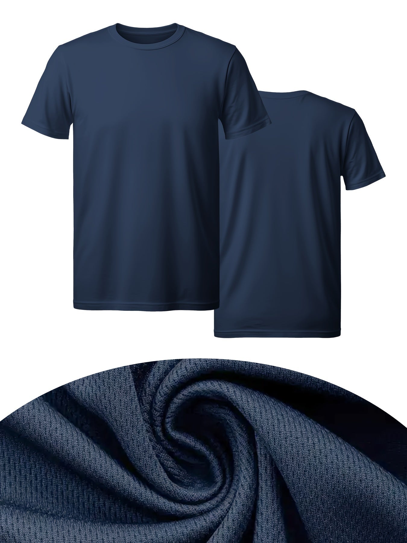 Men's Essential T-Shirt - Round Neck Short Sleeve – Sizes S–XXL – view 3