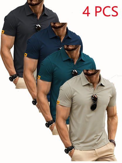 Men's Essential T-Shirt - Round Neck Short Sleeve Streetwear – Regular fit – view 11