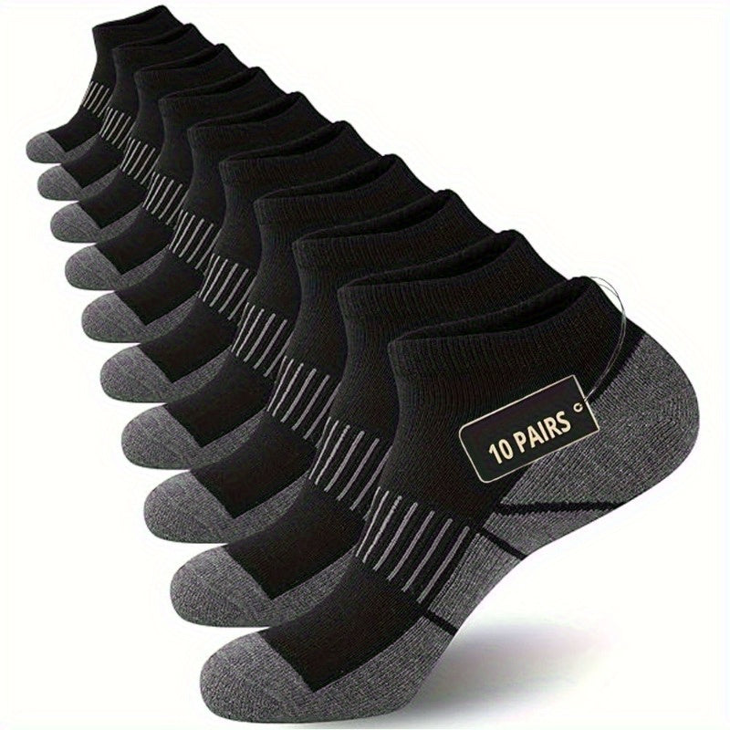 Men's Everyday Ankle Socks - 10-Pair Pack – view 3