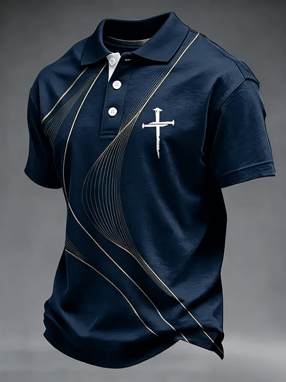 Men's Faith Graphic Shirt - Collared Short Sleeve – view 12