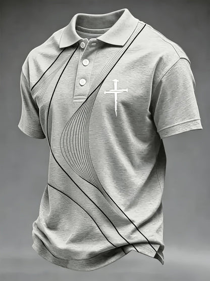 Men's Faith Graphic Shirt - Collared Short Sleeve – view 13