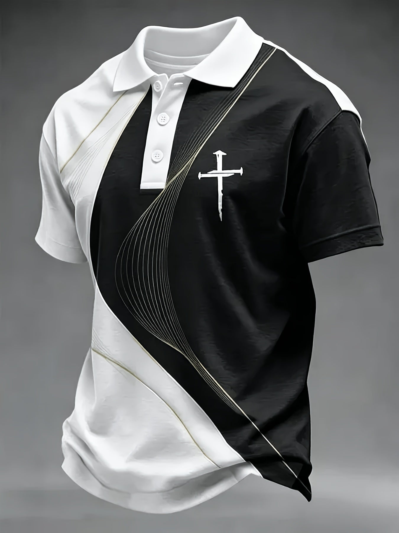 Men's Faith Graphic Shirt - Collared Short Sleeve – view 22