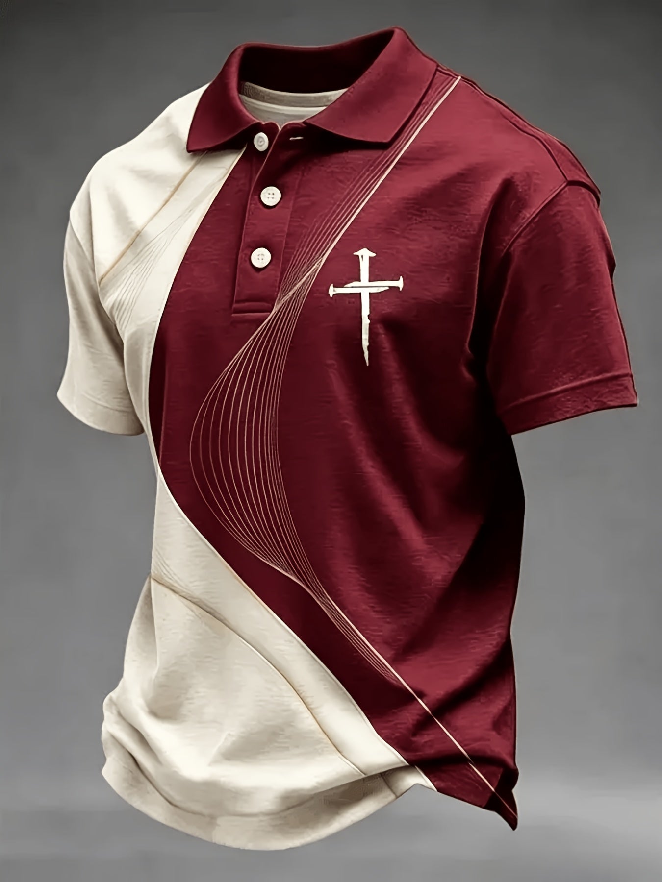 Men's Faith Graphic Shirt - Collared Short Sleeve – view 23