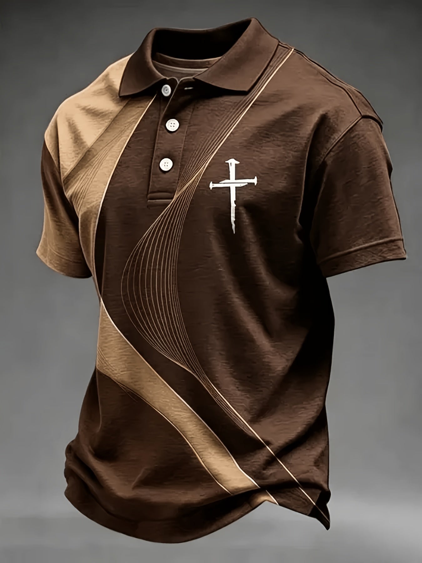 Men's Faith Graphic Shirt - Collared Short Sleeve – view 29