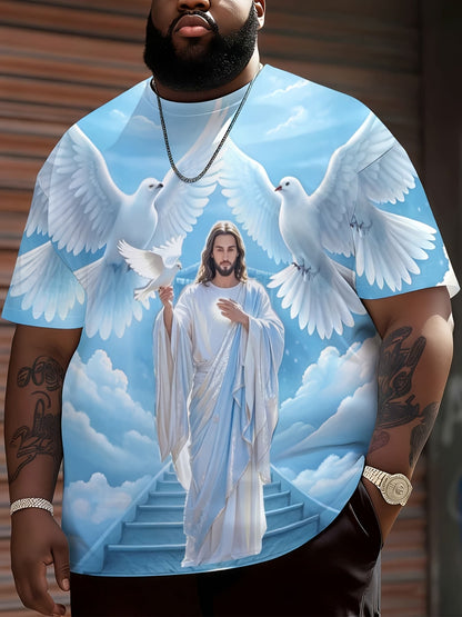 Men's Faith Graphic T-Shirt - Classic Neck Short Sleeve – view 8