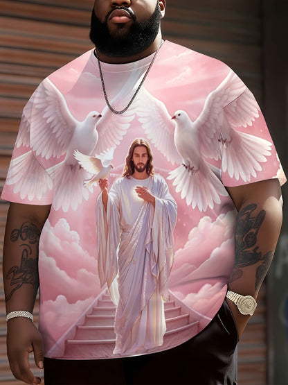 Men's Faith Graphic T-Shirt - Classic Neck Short Sleeve – view 9
