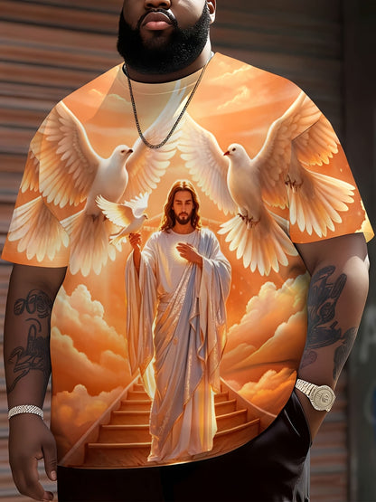 Men's Faith Graphic T-Shirt - Classic Neck Short Sleeve – view 18