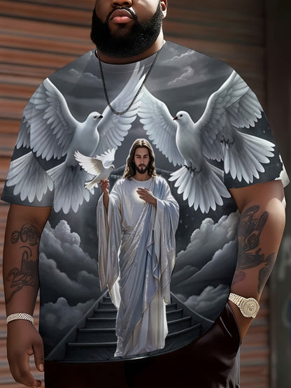 Men's Faith Graphic T-Shirt - Classic Neck Short Sleeve – view 34