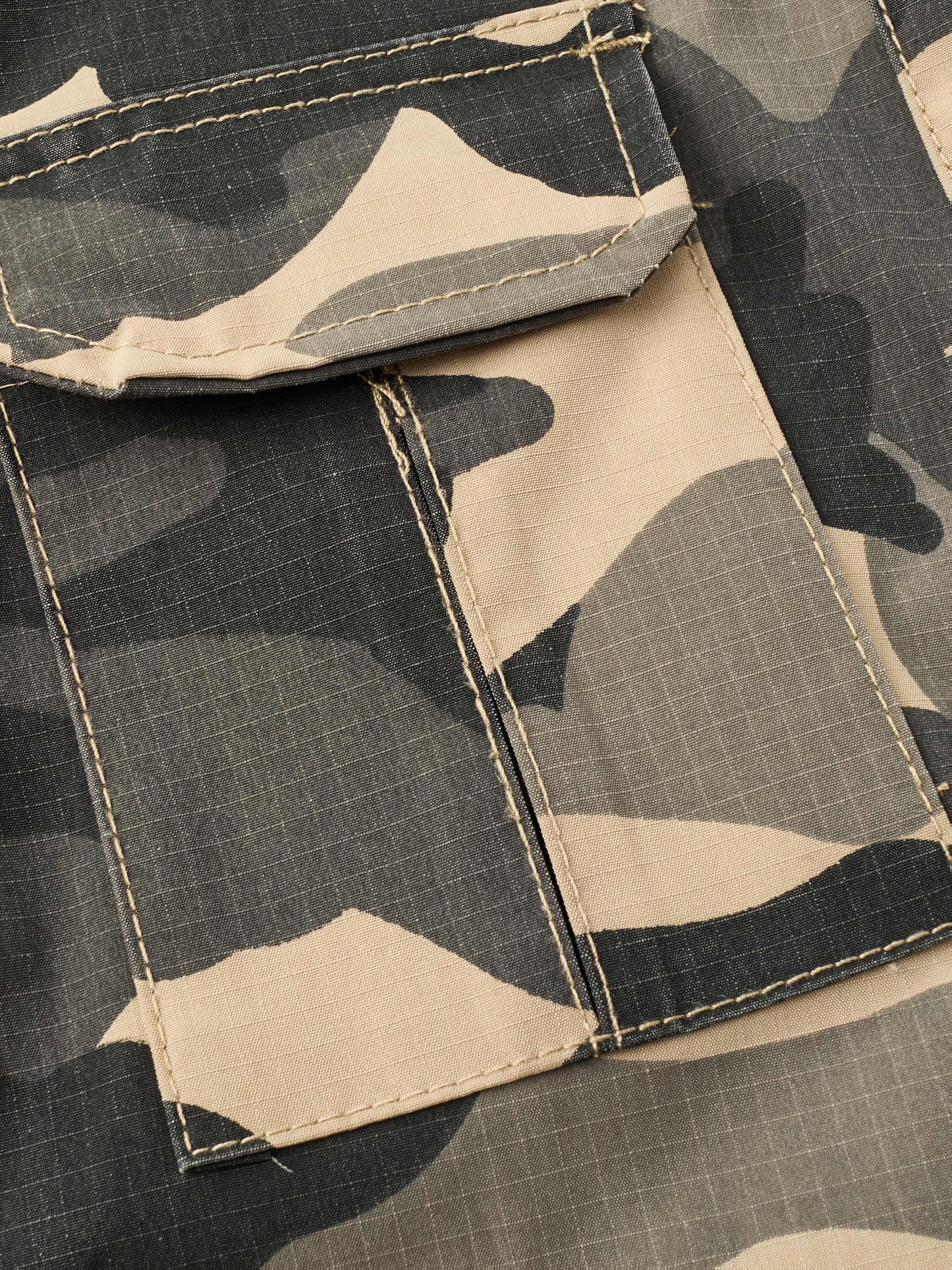 Men's fern green Polyester Printed Cargo Cargo Pants – view 5