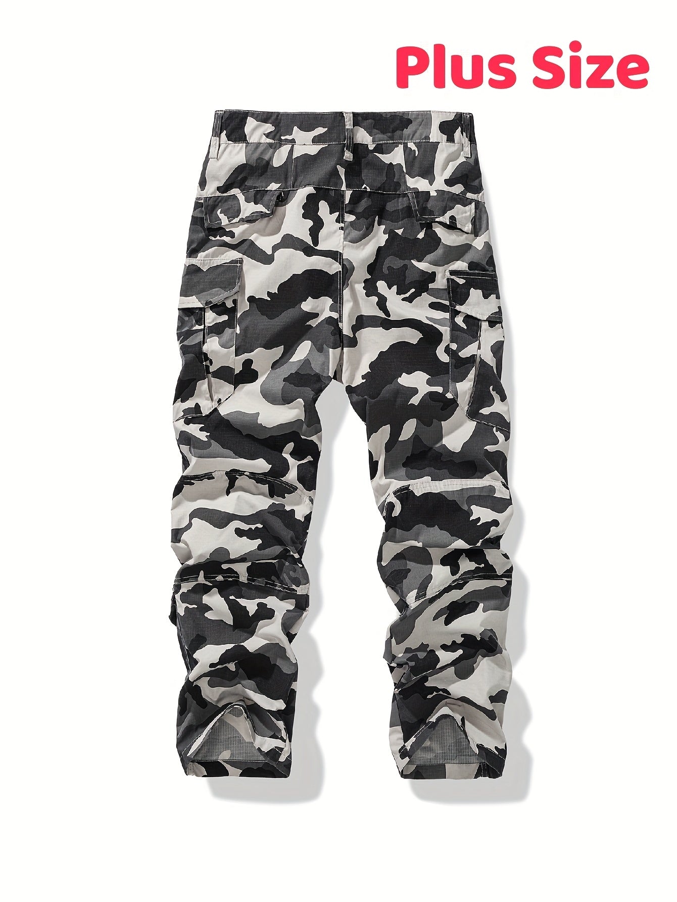 Men's fern green Viscose Cargo Cargo Pants – view 5