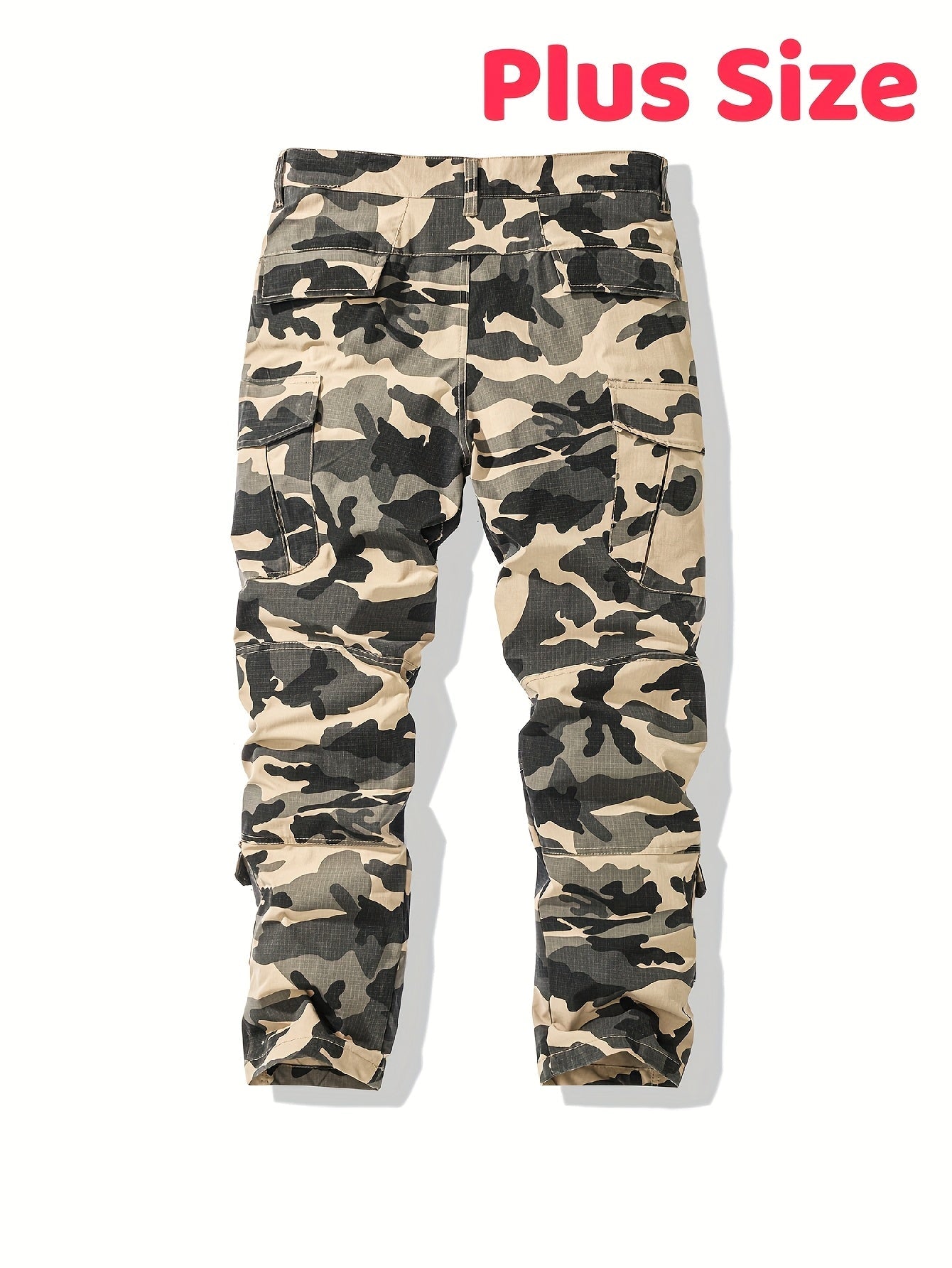Men's fern green Viscose Cargo Cargo Pants – view 7