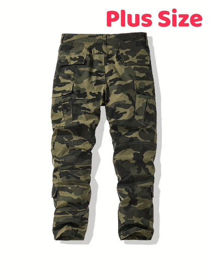Men's fern green Viscose Cargo Cargo Pants – view 8
