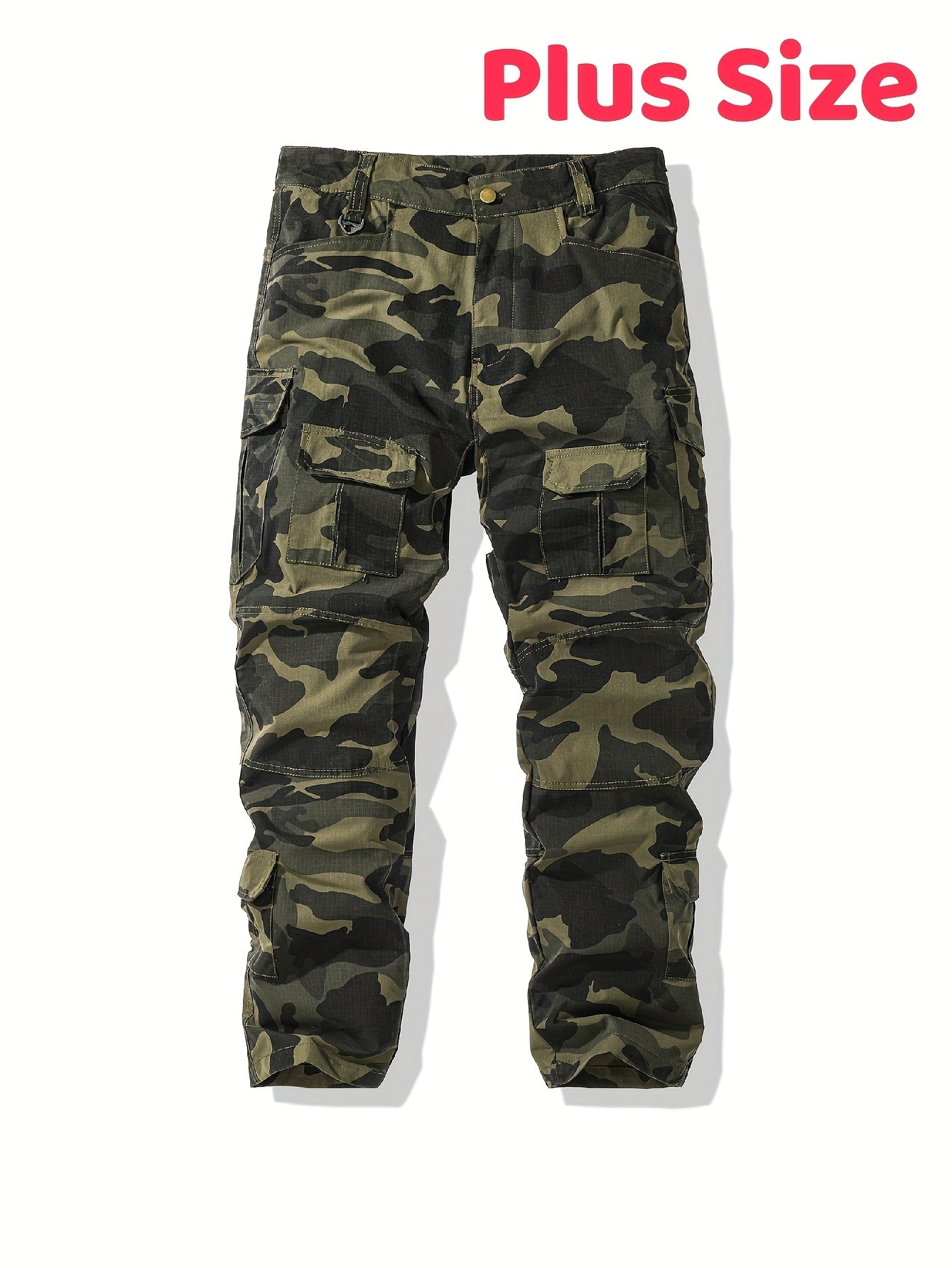 Men's fern green Viscose Cargo Cargo Pants – view 10