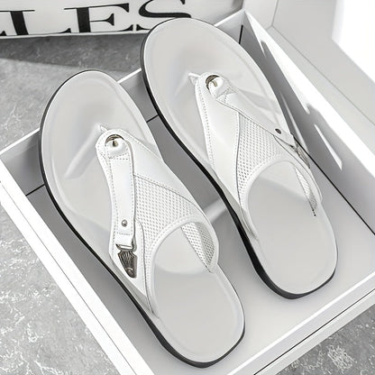 Men's Flip Flops - Breathable Mesh Lightweight for Beach & Water – view 2
