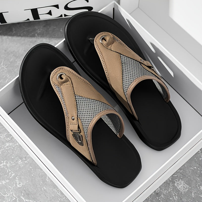 Men's Flip Flops - Breathable Mesh Lightweight for Beach & Water – view 8