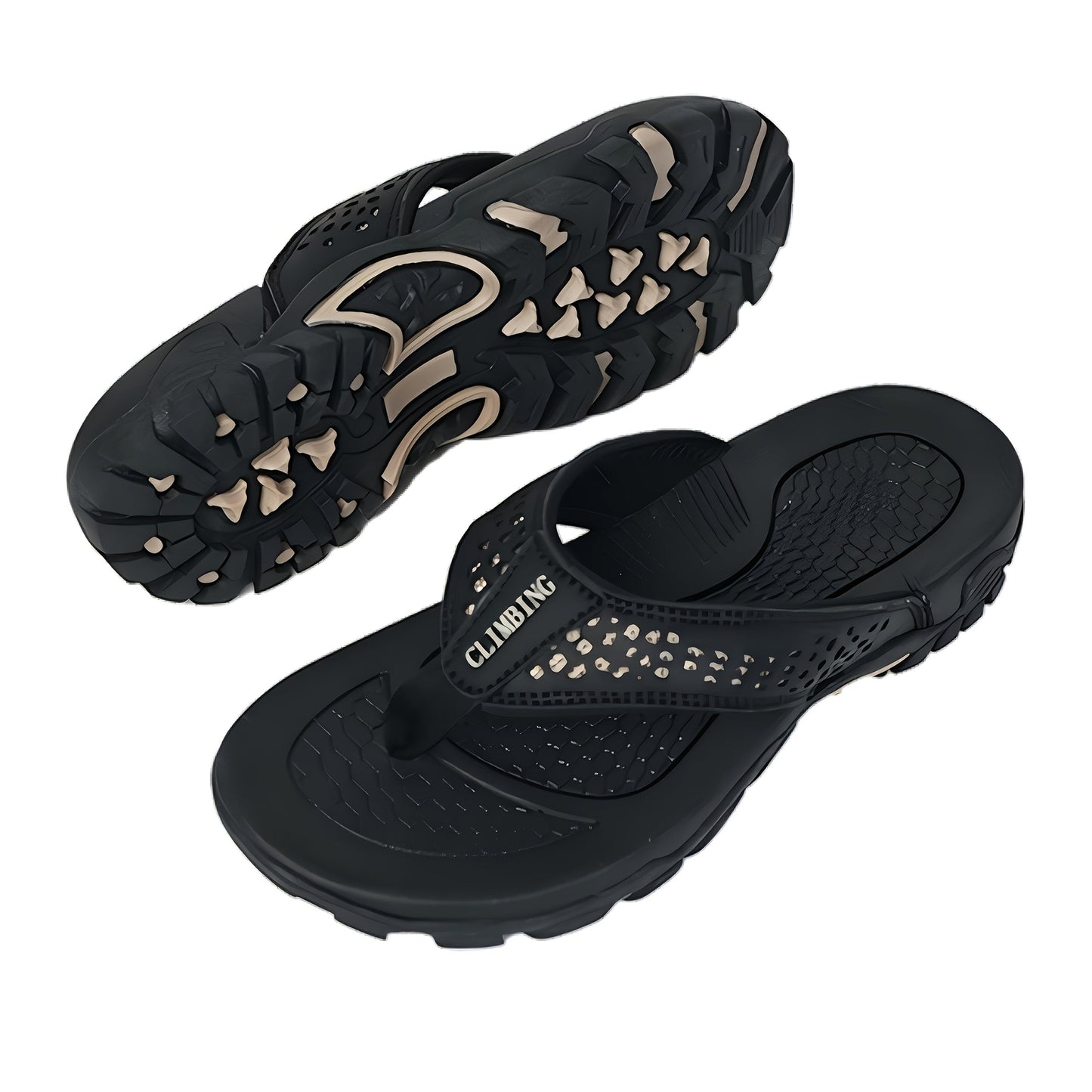 Men's Flip Flops - Quick Dry Non-Slip Sole for Beach & Water – view 3