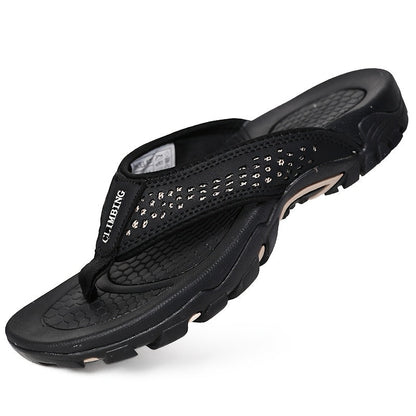 Men's Flip Flops - Slip-On for Beach & Water – Black option – view 3