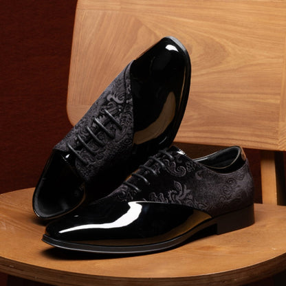 Men's Formal Oxford Shoes - Wedding Formal – Black option – main product image