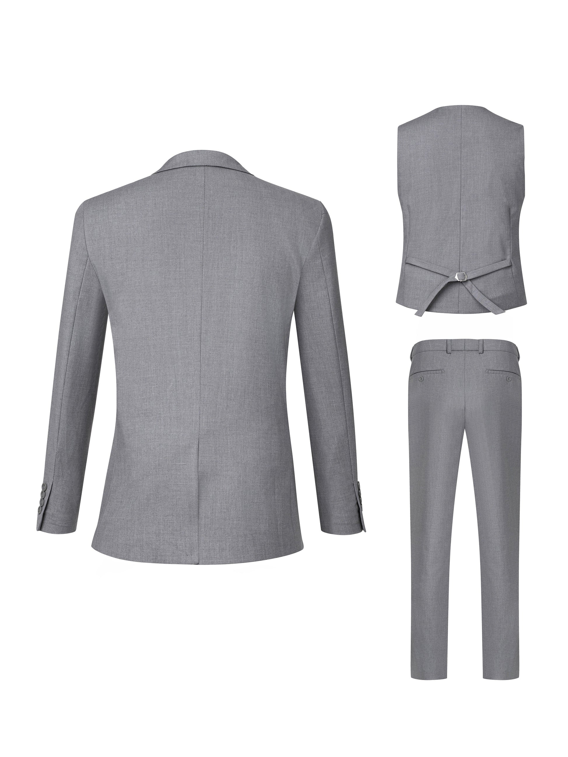 Men's Formal Suit Set - Monogram Print – view 11