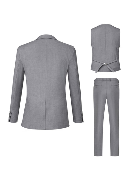 Men's Formal Suit Set - Monogram Print – view 11