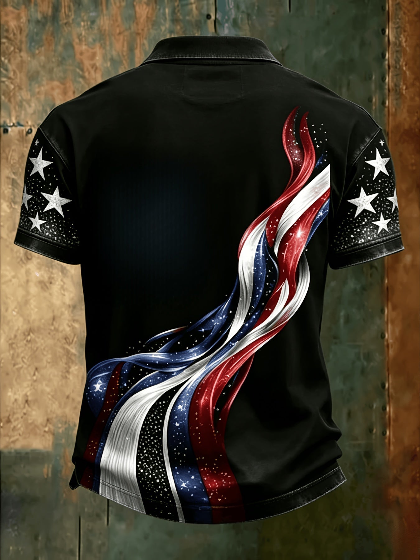 Men's Graphic Print Polo Shirt - Collared Short Sleeve – Sizes S–XXXL – view 5