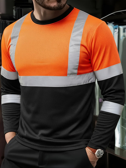 Men's Graphic Print Shirt - Classic Neck Long Sleeve – view 5