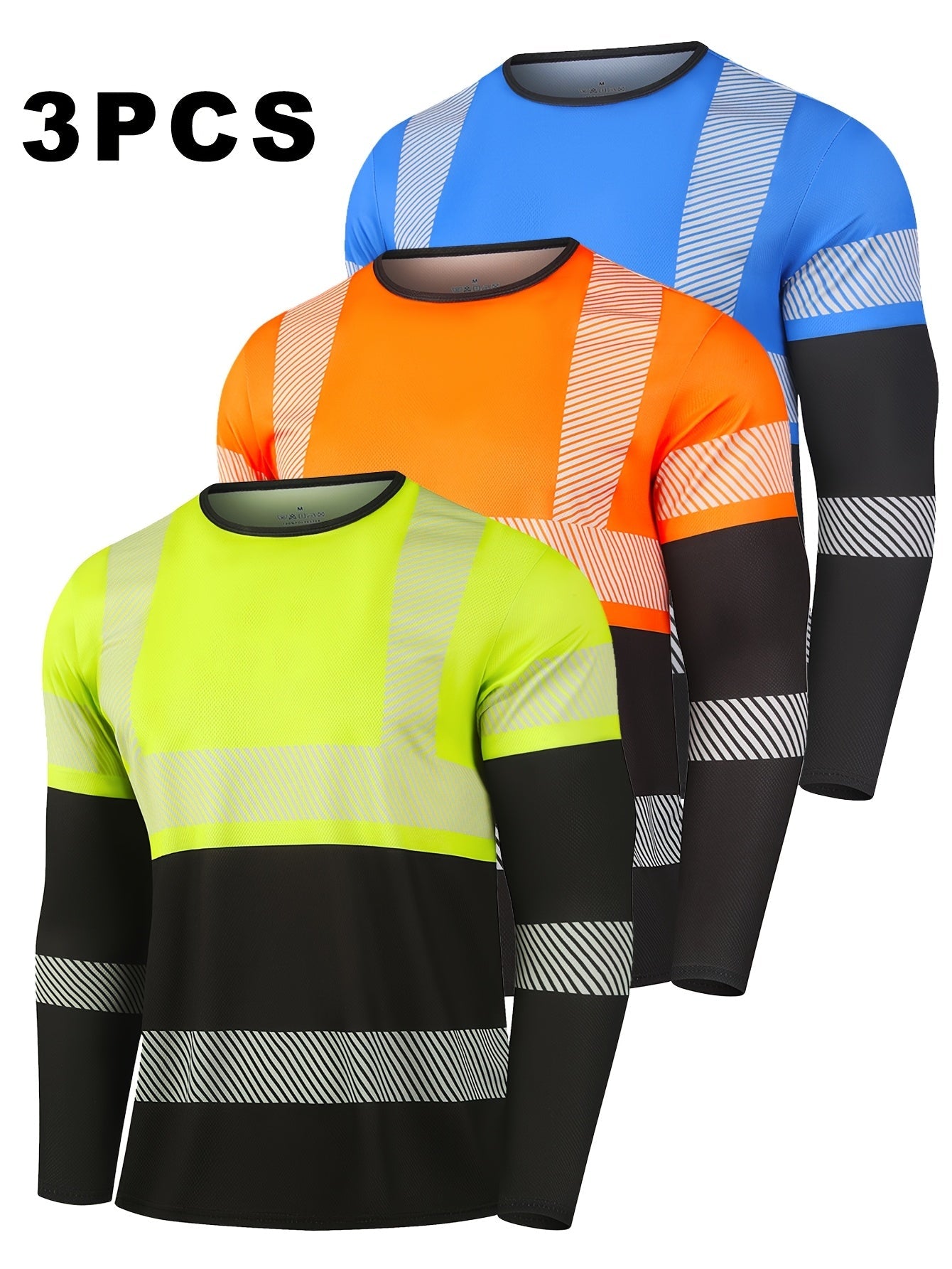 Men's Graphic Print Shirt - Classic Neck Long Sleeve – view 7