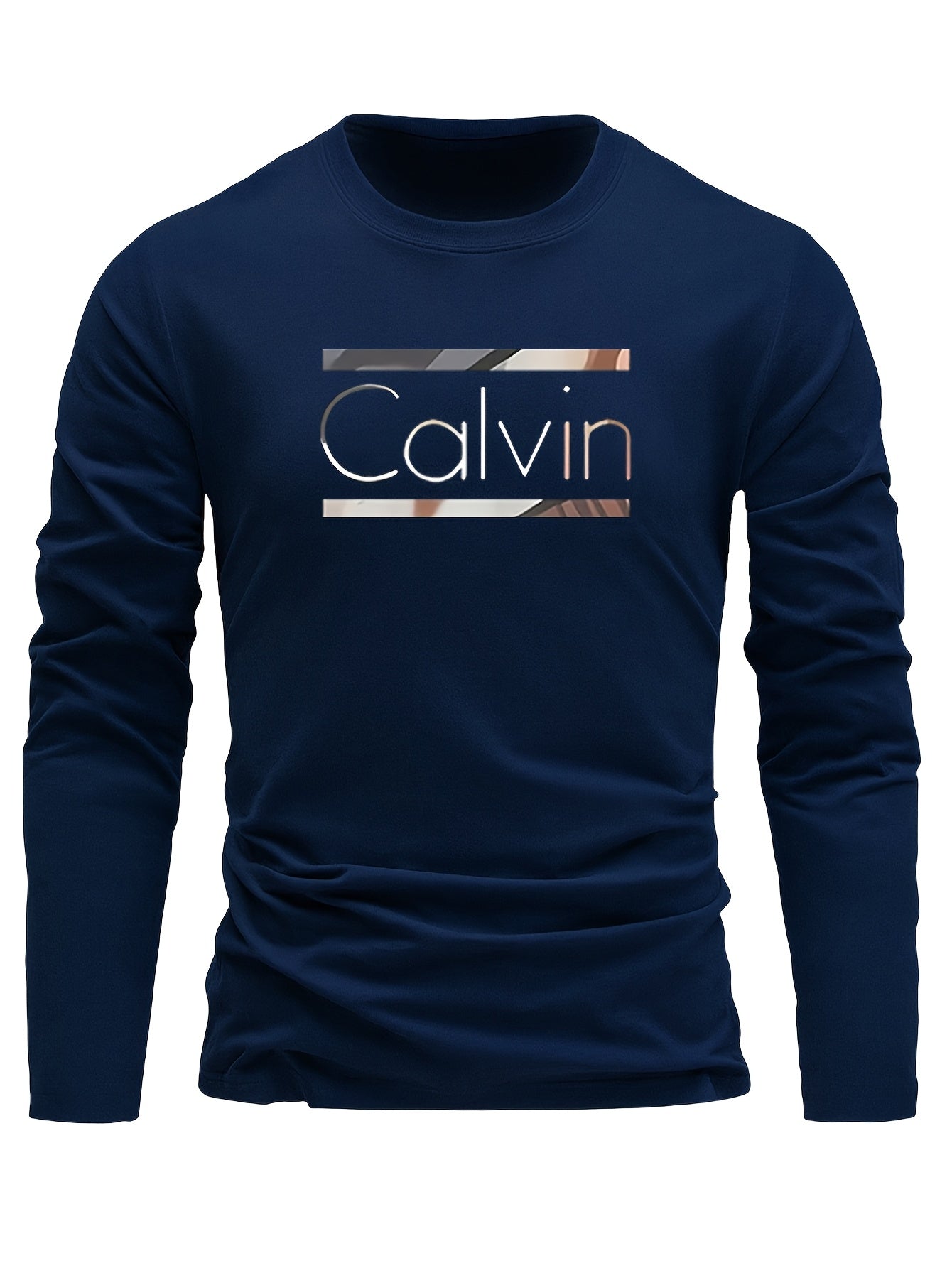 Men's Graphic Print T-Shirt - Crew Neck – view 3