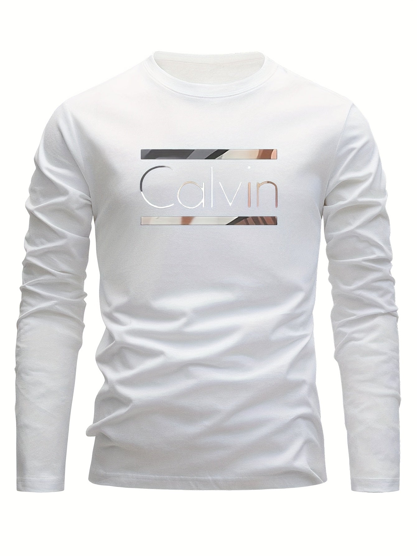 Men's Graphic Print T-Shirt - Crew Neck – view 8