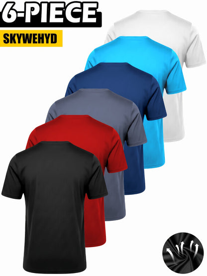 Men's Graphic Print T-Shirt - Crew Neck Short Sleeve – Graphic Design 68037 – view 2