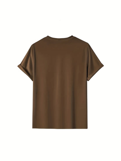 Men's Graphic Print T-Shirt - Crew Neck Short Sleeve – Sizes S–XXL – view 5