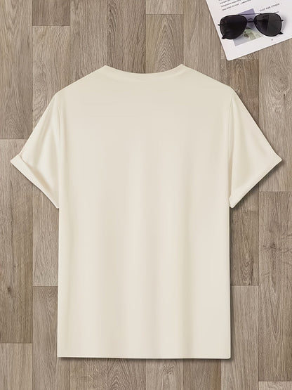 Men's Graphic Print T-Shirt - Round Neck Short Sleeve – 6-Color Selection – view 11