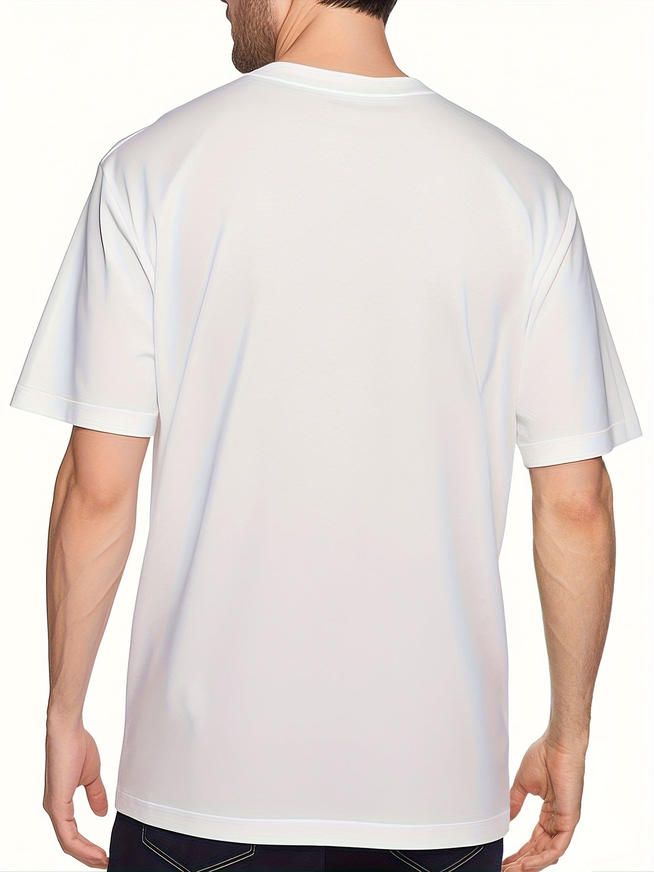 Men's Graphic Print T-Shirt - Short Sleeve Relaxed Fit – view 15