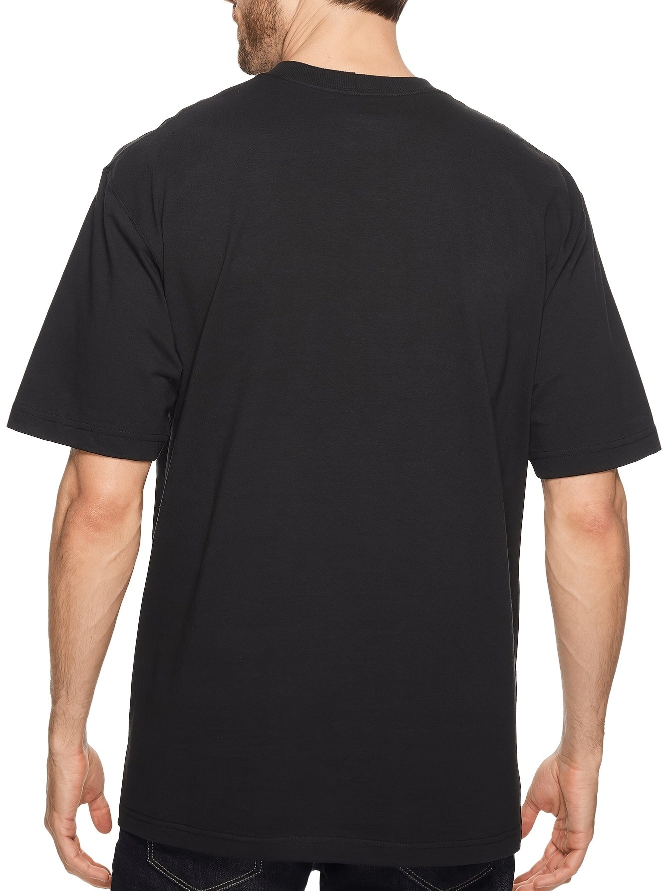 Men's Graphic Print T-Shirt - Short Sleeve Relaxed Fit – view 18