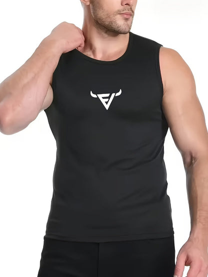 Men's Graphic Print Tank Top - Sleeveless – 12-Variant Selection detail view