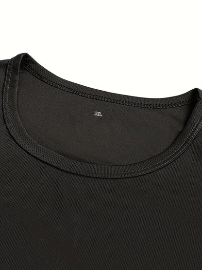 Men's Graphic T-Shirt - Crew Neck Long Sleeve detail view