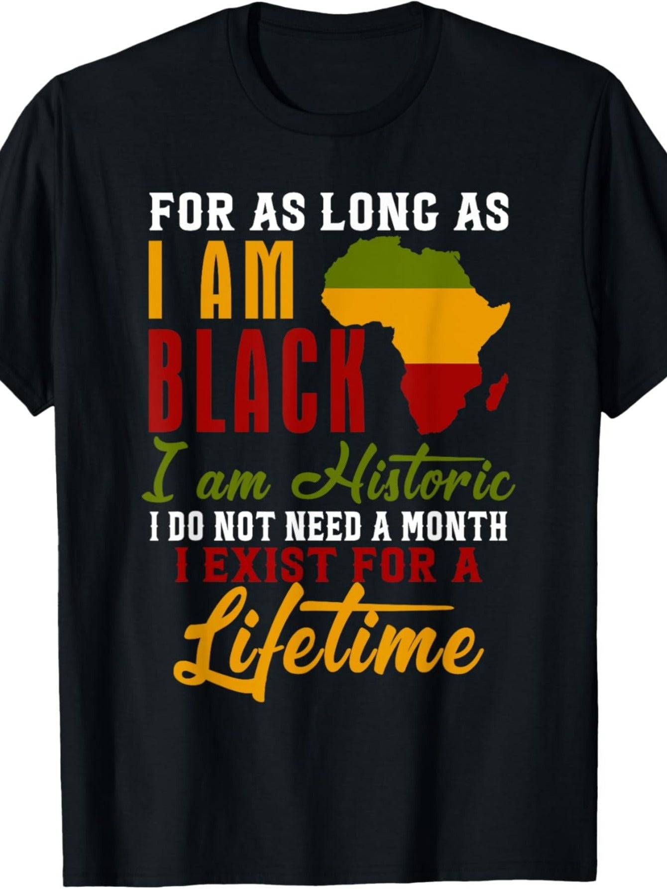 Men's Graphic T-Shirt - Crew Neck Short Sleeve – Black Graphic Design 92773 – Black option – main product image