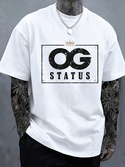 Men's Graphic T-Shirt - Crew Neck Short Sleeve – Sizes 0XL–4XL – main product image