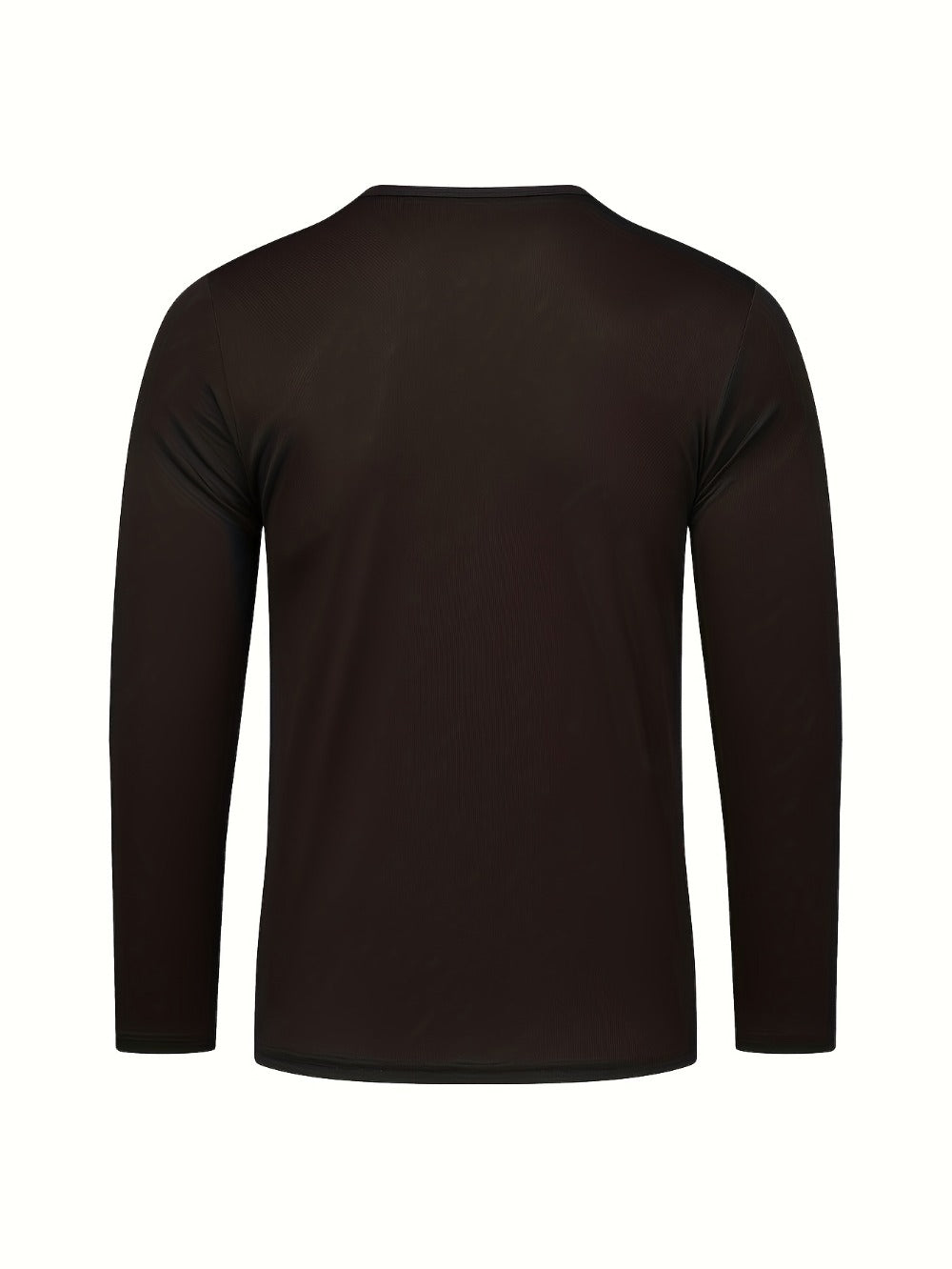 Men's Graphic T-Shirt - Round Neck Long Sleeve detail view