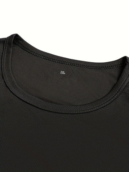 Men's Graphic T-Shirt - Round Neck Long Sleeve detail view